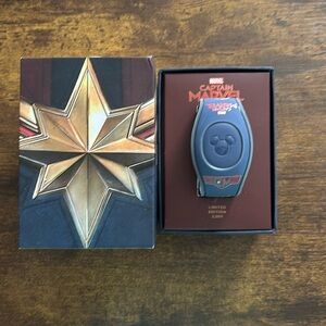 Captain Marvel Disney Magic Band
